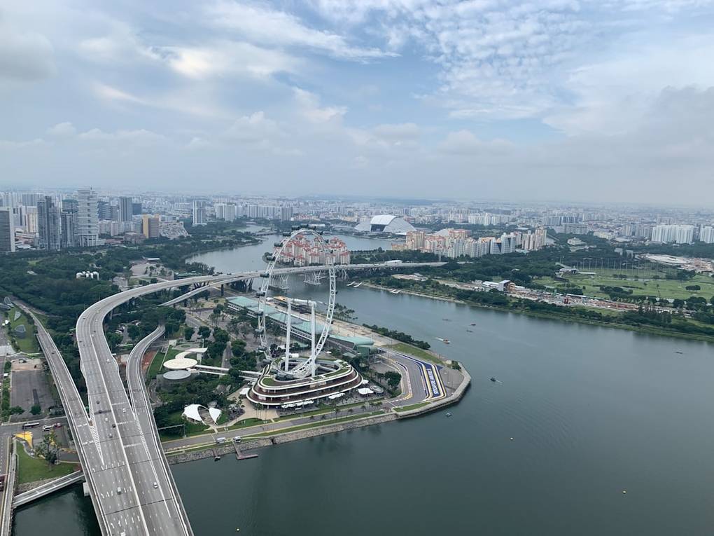 SkyPark Observation Deck: Vistas impresionantes de Singapur