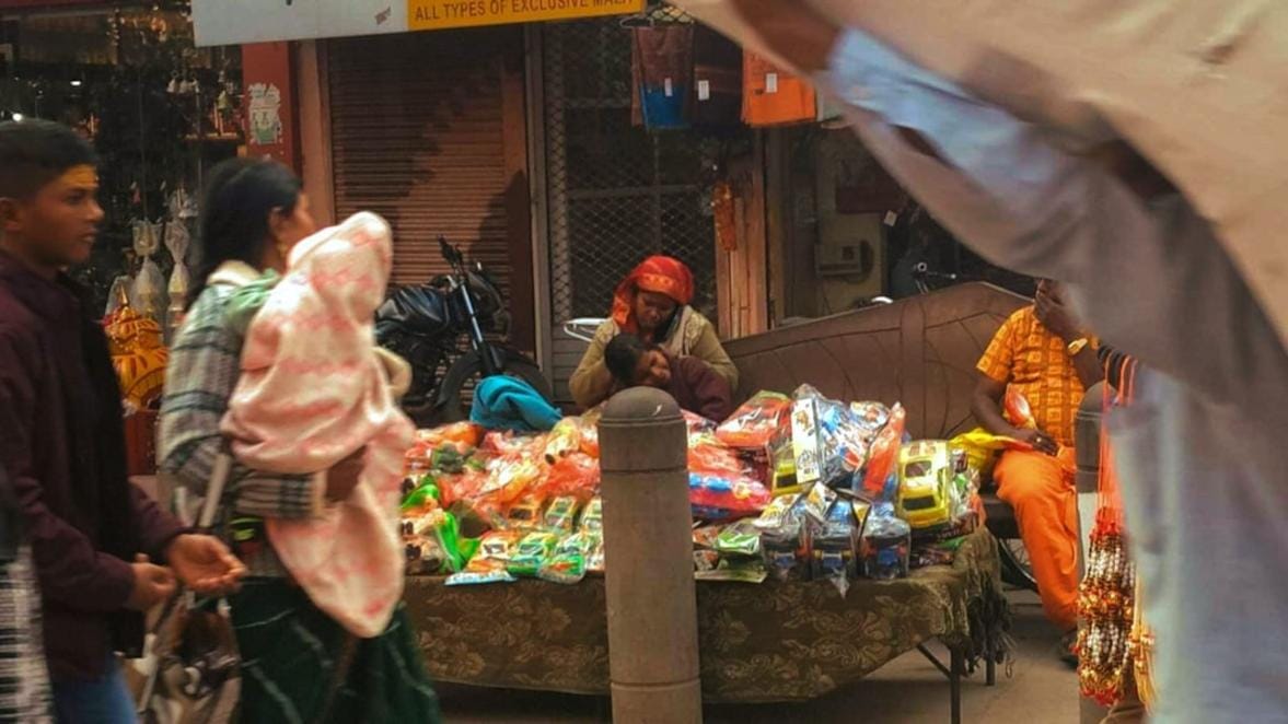 Pagar con tarjeta y efectivo en India